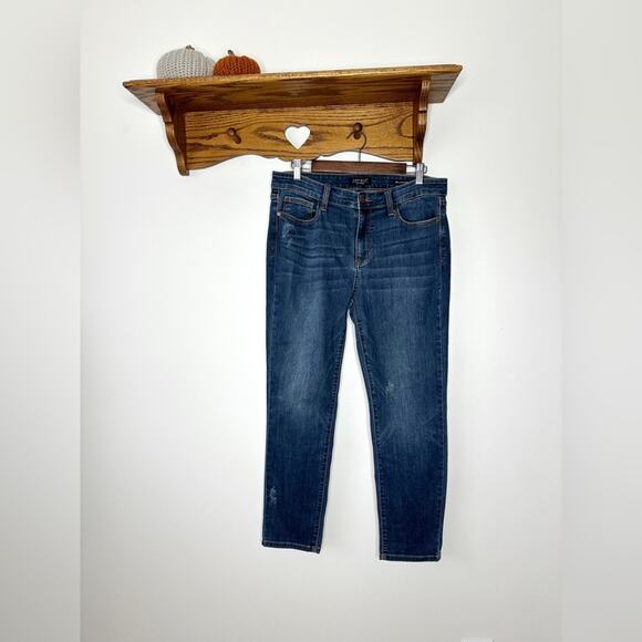 Judy Blue Denim - Judy Blue Relaxed Fit Straight Leg Mid Rise Jeans Size 13/31 Short
